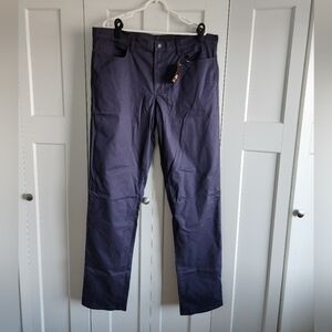 *NWT* Lands' End Men's Blake Shelton Navy Casual Pants 38x36